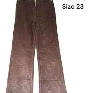 Brown Corduroy Pants